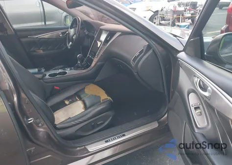 2014 Infiniti Q50 Premium from USA, damaged, VIN JN1BV7AP9EM673516